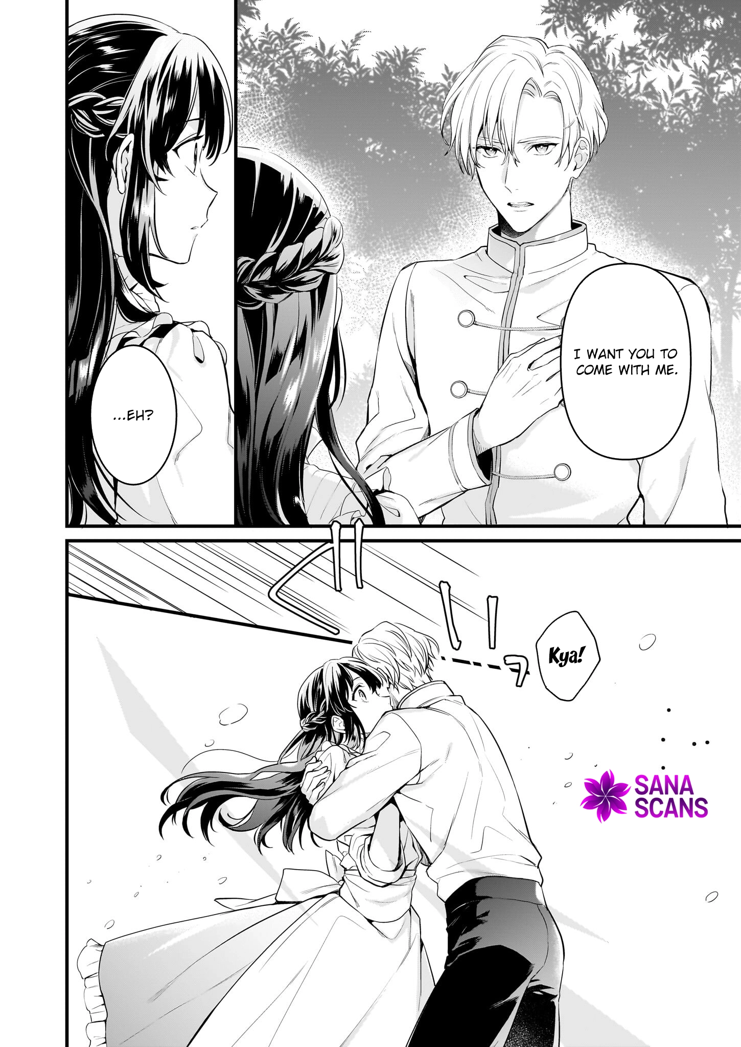 The Exiled Former Lady Loved by a Prince She Found in the Forest, Awakening as a Saint. Chapter 4 Page 30